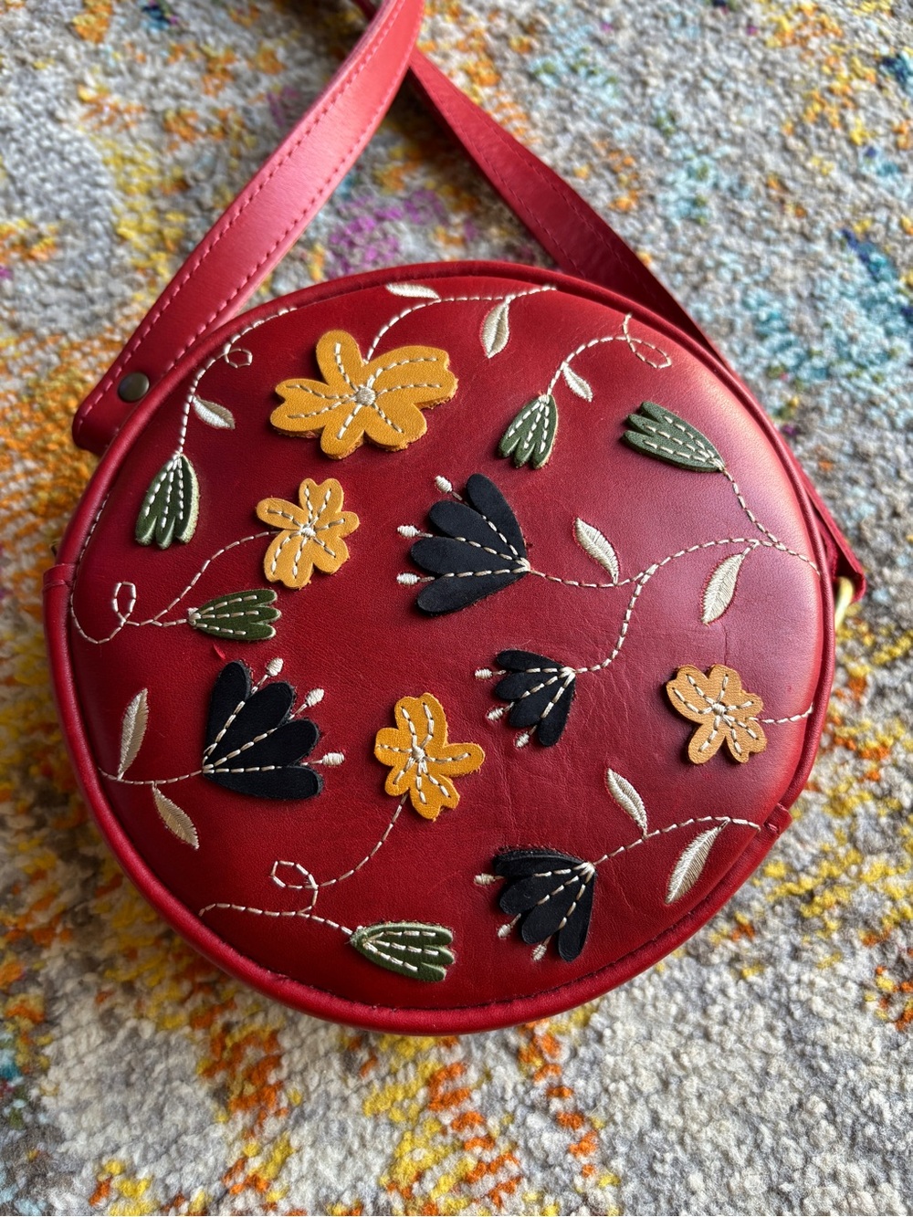 PLG FOLKLORE RUBY CIRCLE CROSSBODY - Picture 2 of 8
